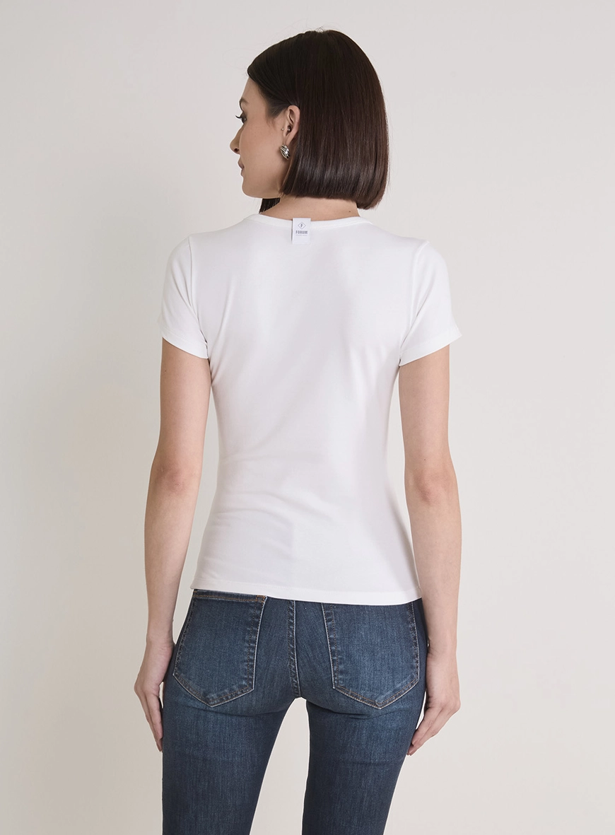 Camiseta Feminina New Baby Off Shell