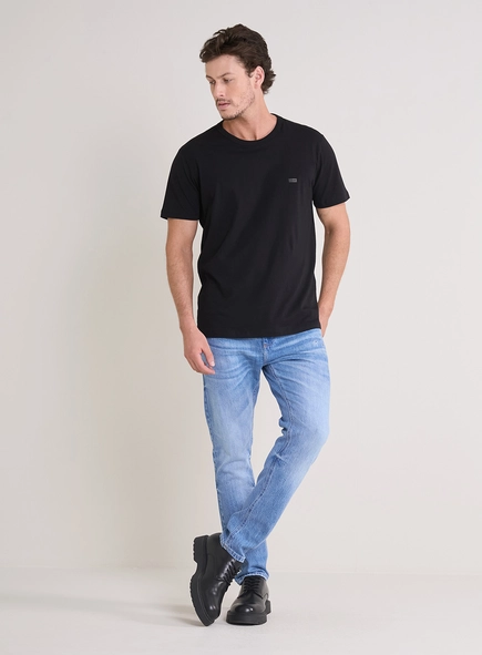 Camiseta Masculina New Slim Básica