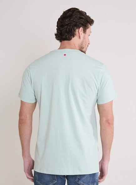 Camiseta Masculina New Slim Com Estampa