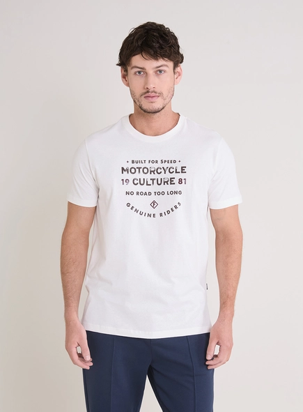 Camiseta Masculina New Slim Com Estampa