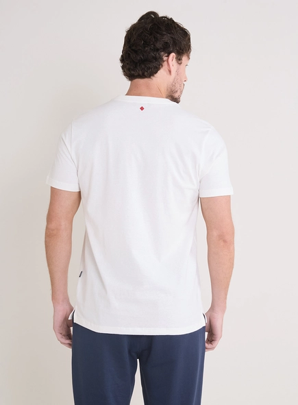 Camiseta Masculina New Slim Com Estampa