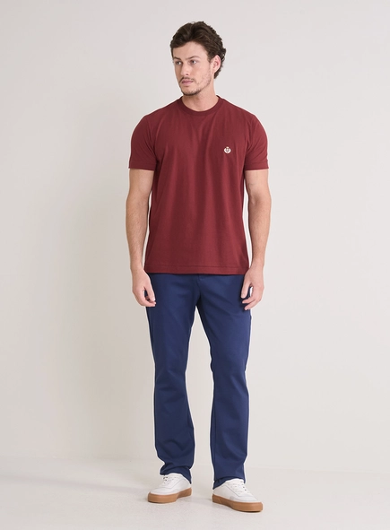 Camiseta Masculina New Slim Manga Curta