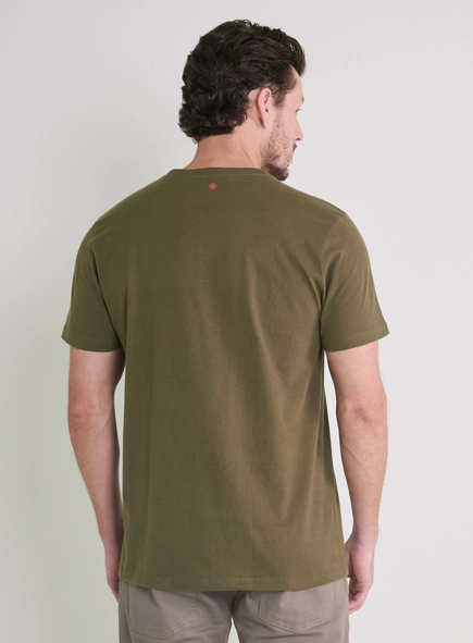 Camiseta Masculina New Slim Com Estampa