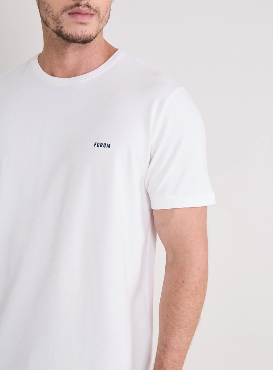 Camiseta Masculina New Slim Bege