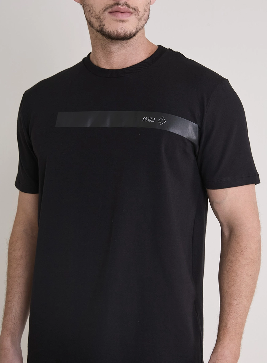 Camiseta Masculina New Slim Preto