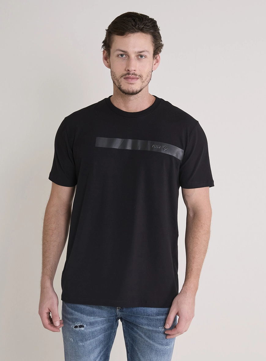 Camiseta Masculina New Slim Preto
