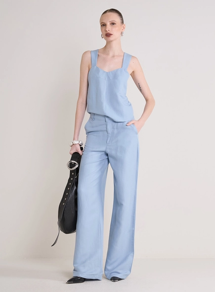 Blusa Justa Alça Larga
