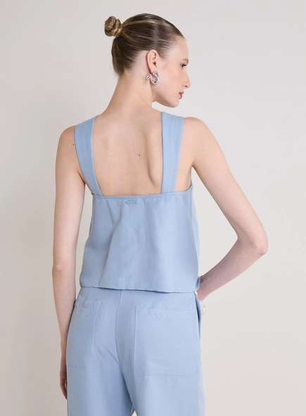 Blusa Justa Alça Larga