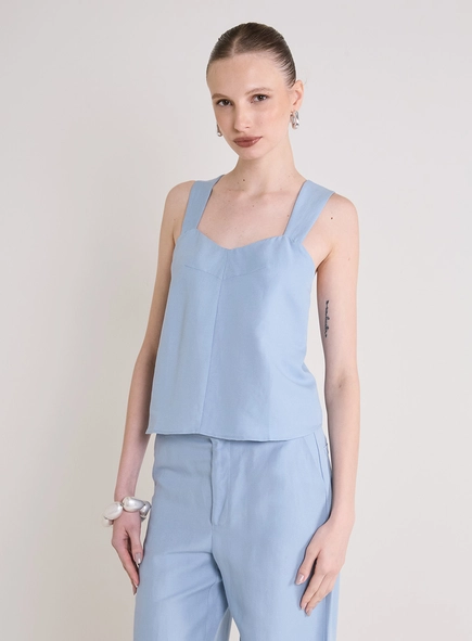 Blusa Justa Alça Larga