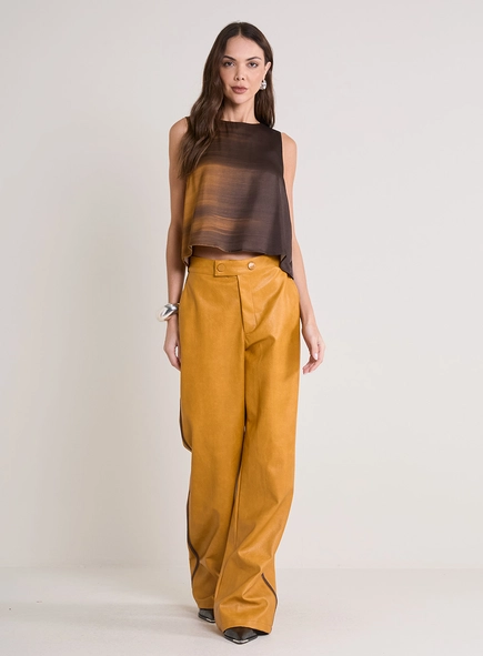 Blusa Solta Golden Gradient
