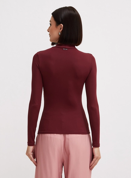 Blusa Justa De Manga Longa