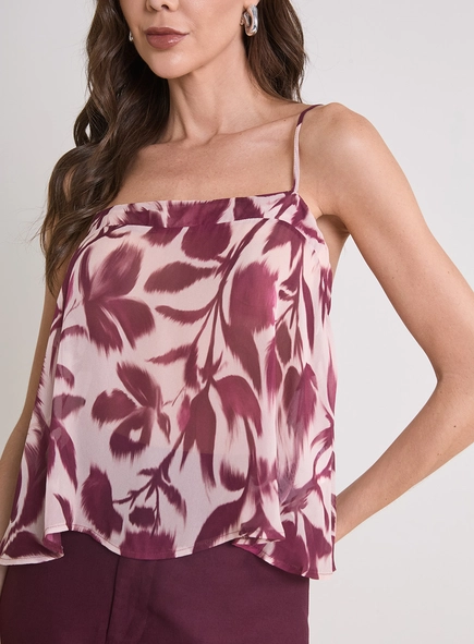 Blusa Solta Estampada