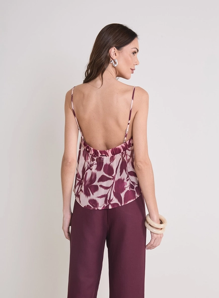 Blusa Solta Estampada
