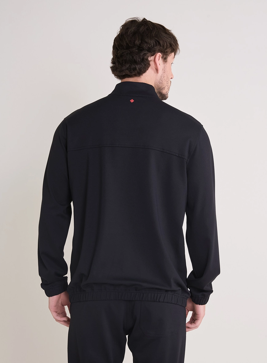 Blusão Masculina New Comfort Gola Alta Preto