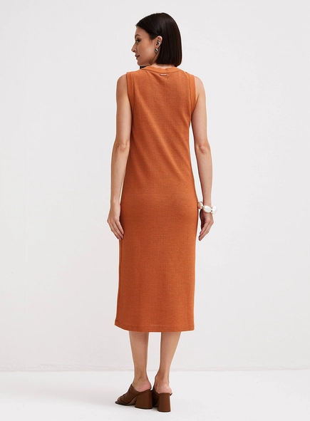 Vestido Midi Solto Básico