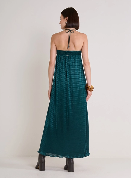 Vestido Longo Texturizado