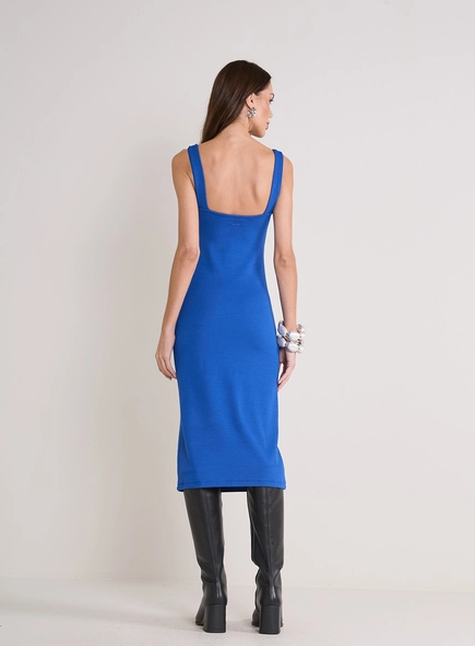 Vestido Midi Justo