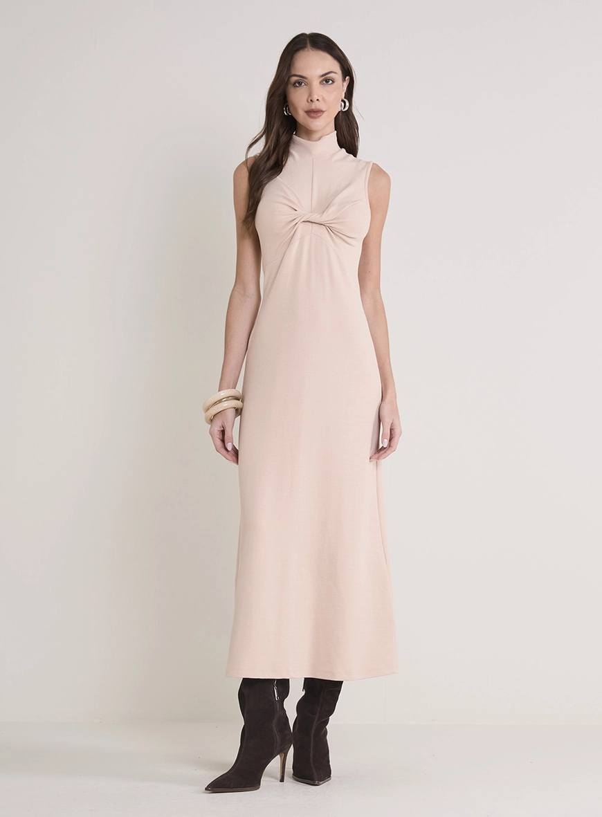 Vestido Forum Bege