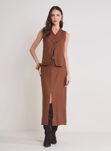 Colete Alfaiataria Feminino