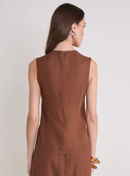 Colete Alfaiataria Feminino