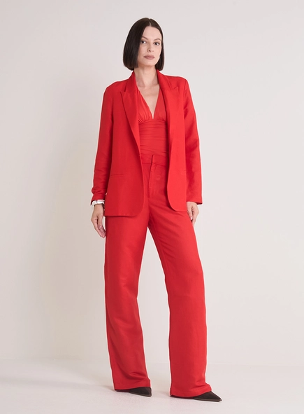 Blazer Alfaiataria Reto Feminino