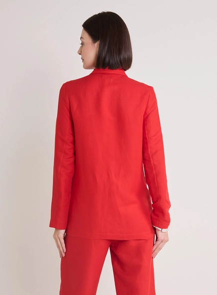 Blazer Alfaiataria Reto Feminino