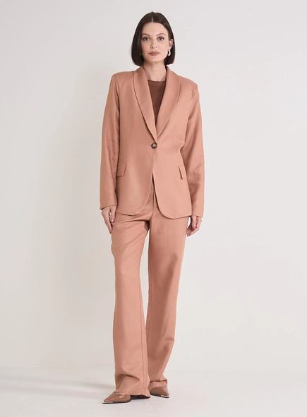 Blazer Feminino De Alfaiataria Over