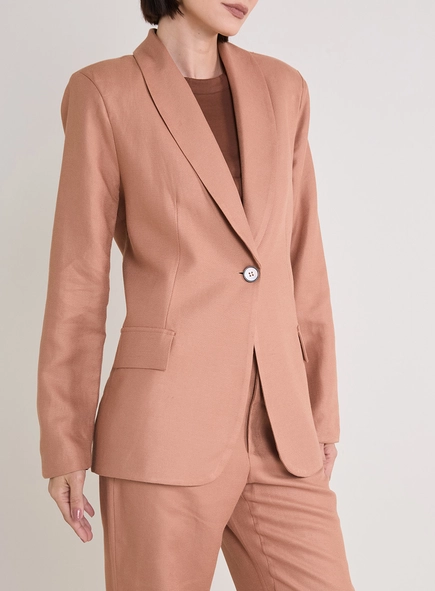 Blazer Feminino De Alfaiataria Over