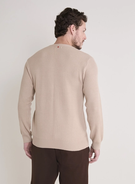 Suéter Tricô Masculino Fifties Texturizado