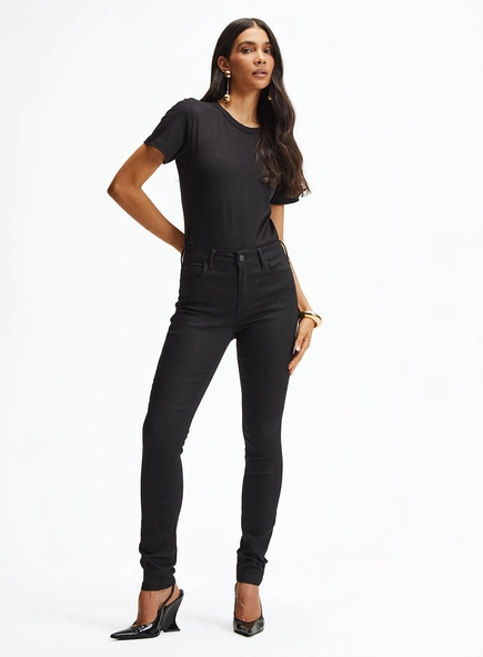 Calça Sarja Skinny Cintura Baixa