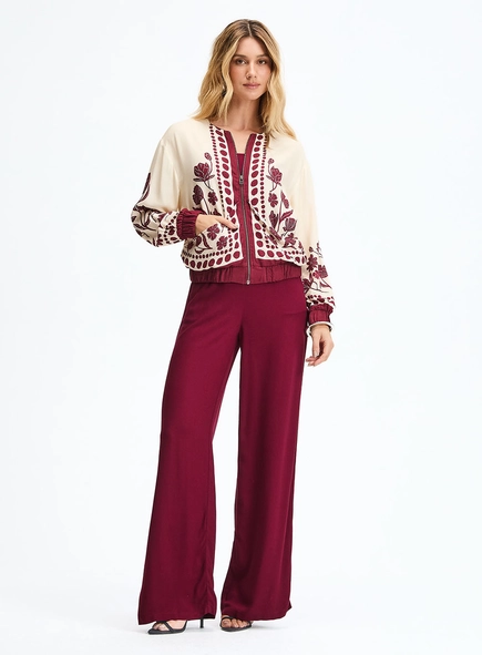 Jaqueta Feminina Comfort Aura Bordô
