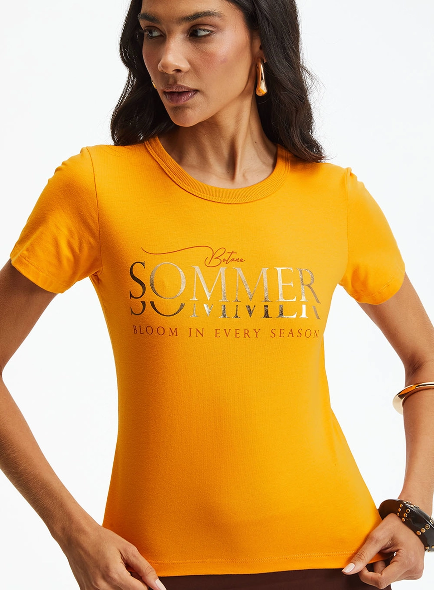Camiseta Sommer Laranja 3