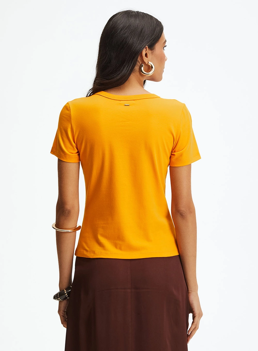 Camiseta Sommer Laranja 4
