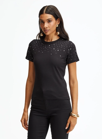 Camiseta Com Aplicação