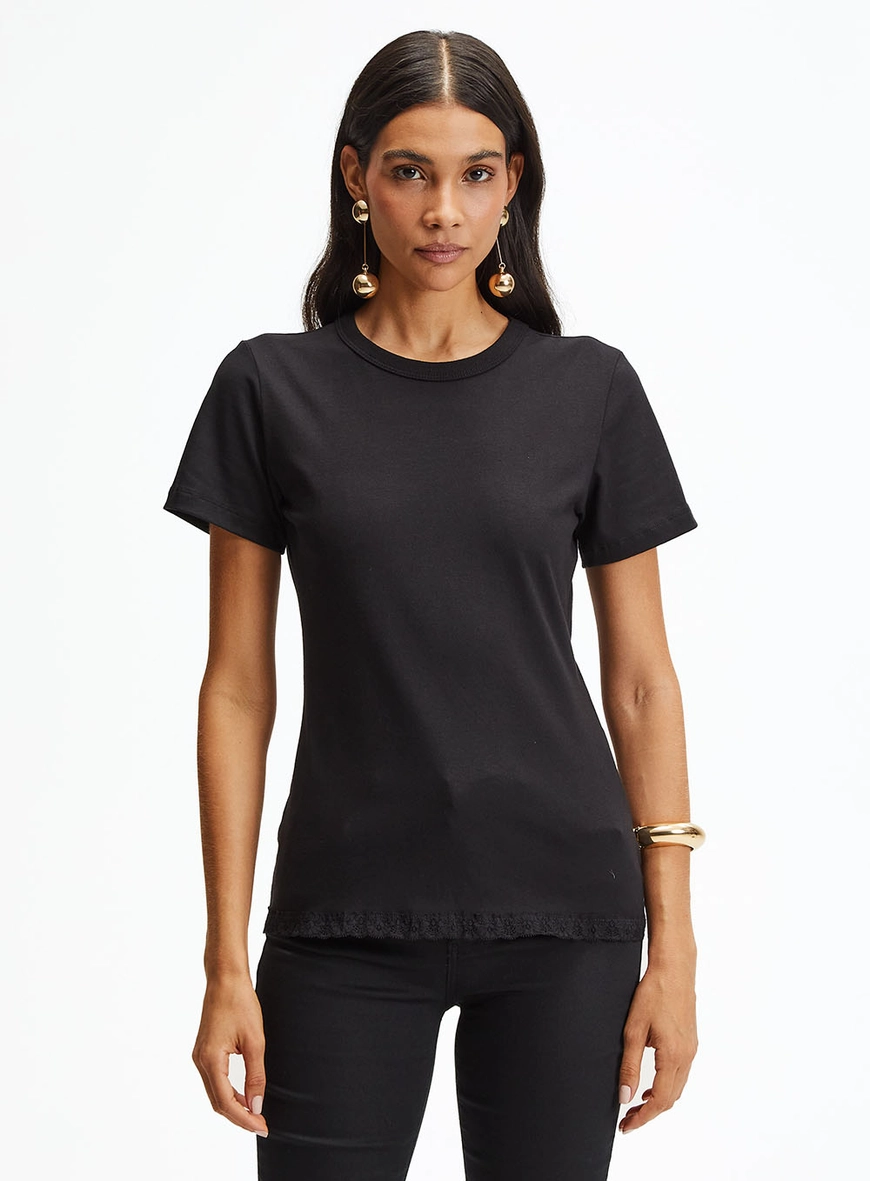 Camiseta Slim Básica Preto 1