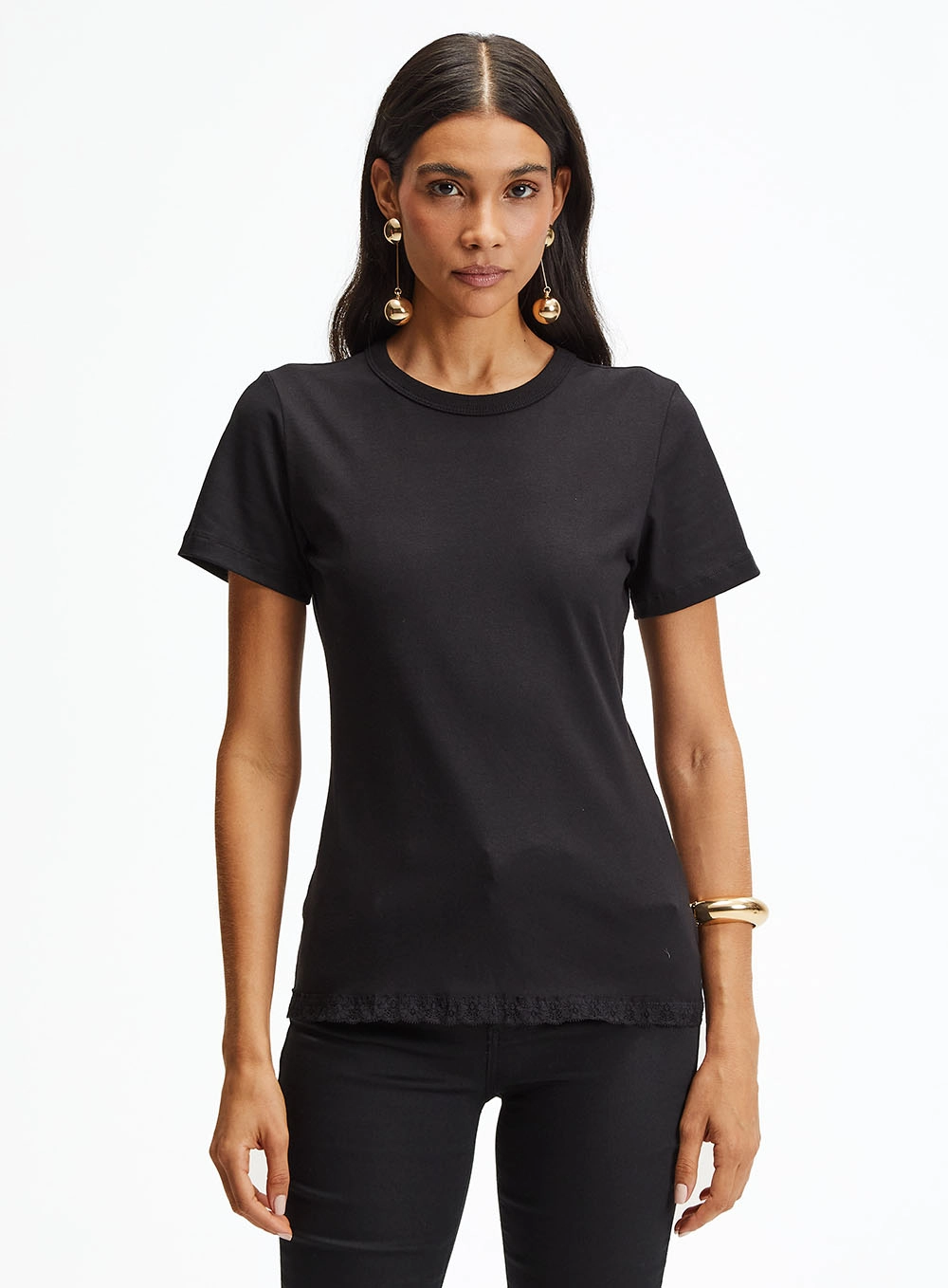 Camiseta Slim Básica Preto 1