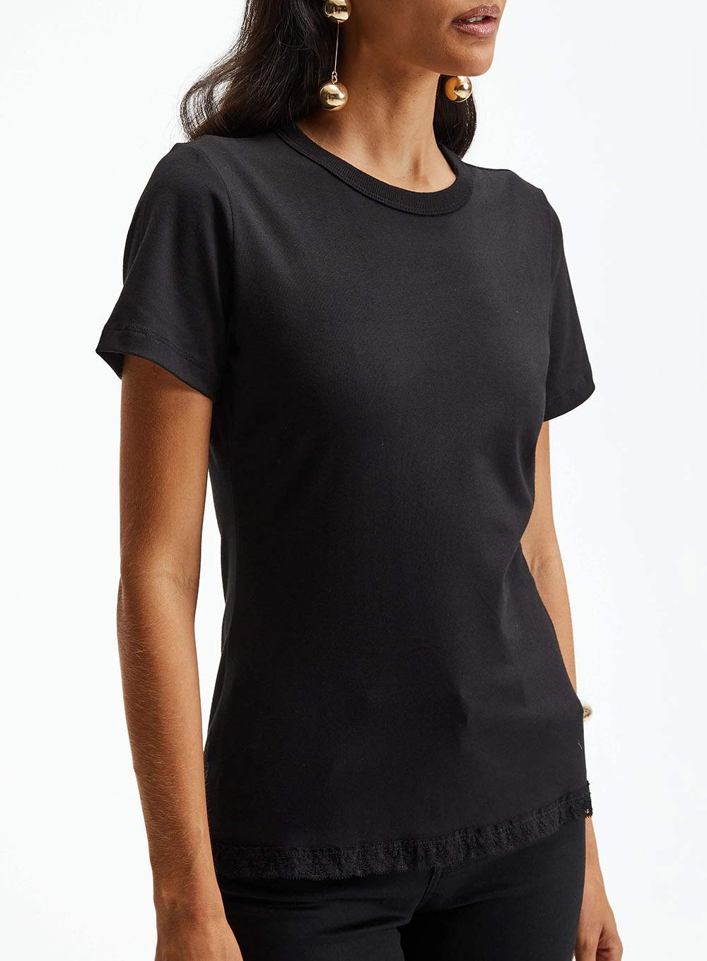 Camiseta Slim Básica Preto 3