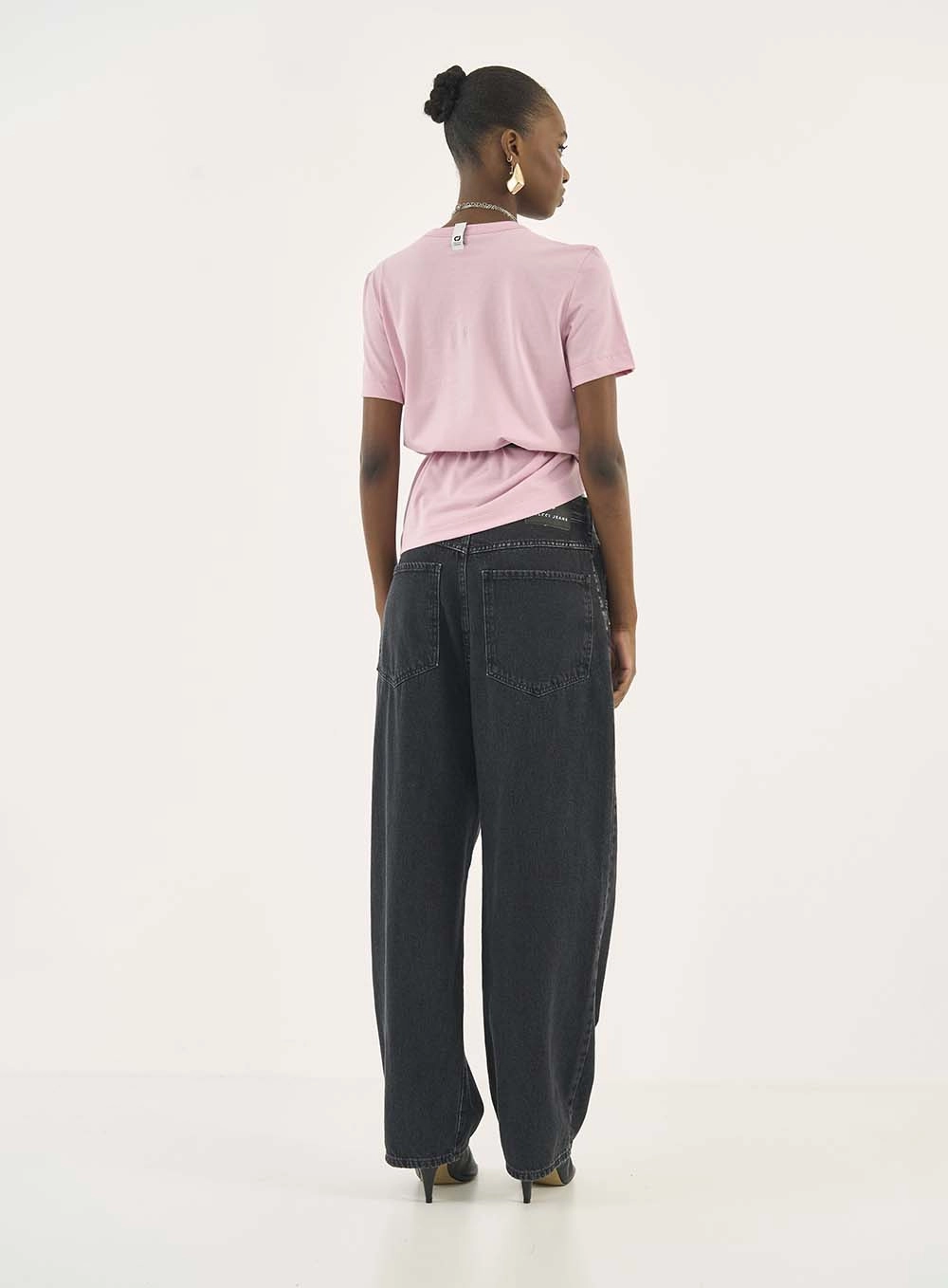 Camiseta Manga Curta Comfort Rosa