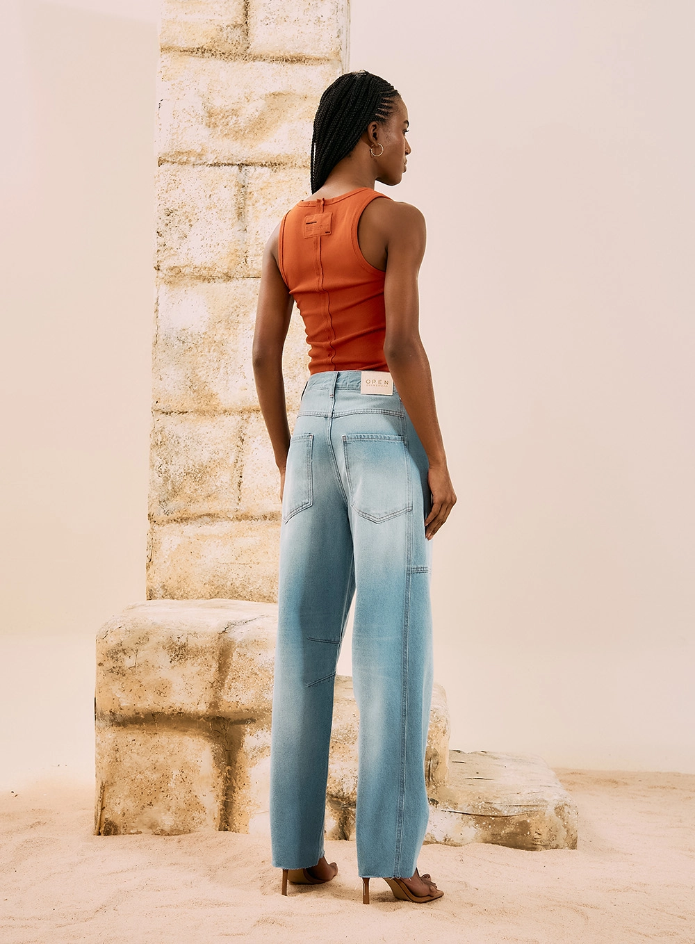 Calça Jeans Basic Wide Leg Índigo 2