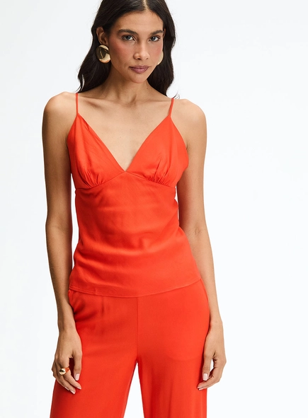 Blusa Comfort Com Decote V