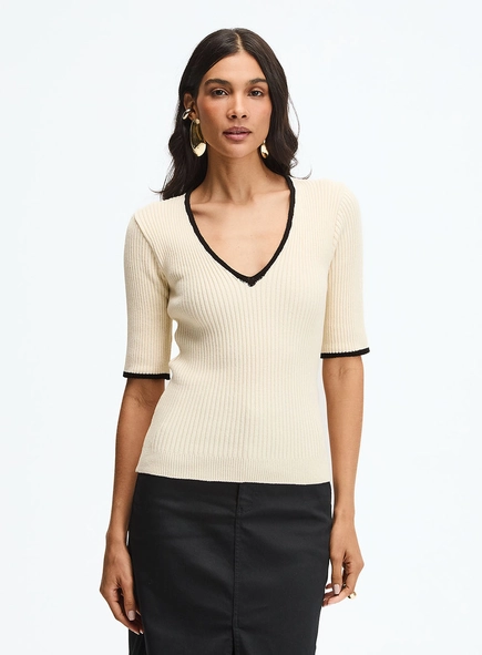 Blusa Tricô Slim