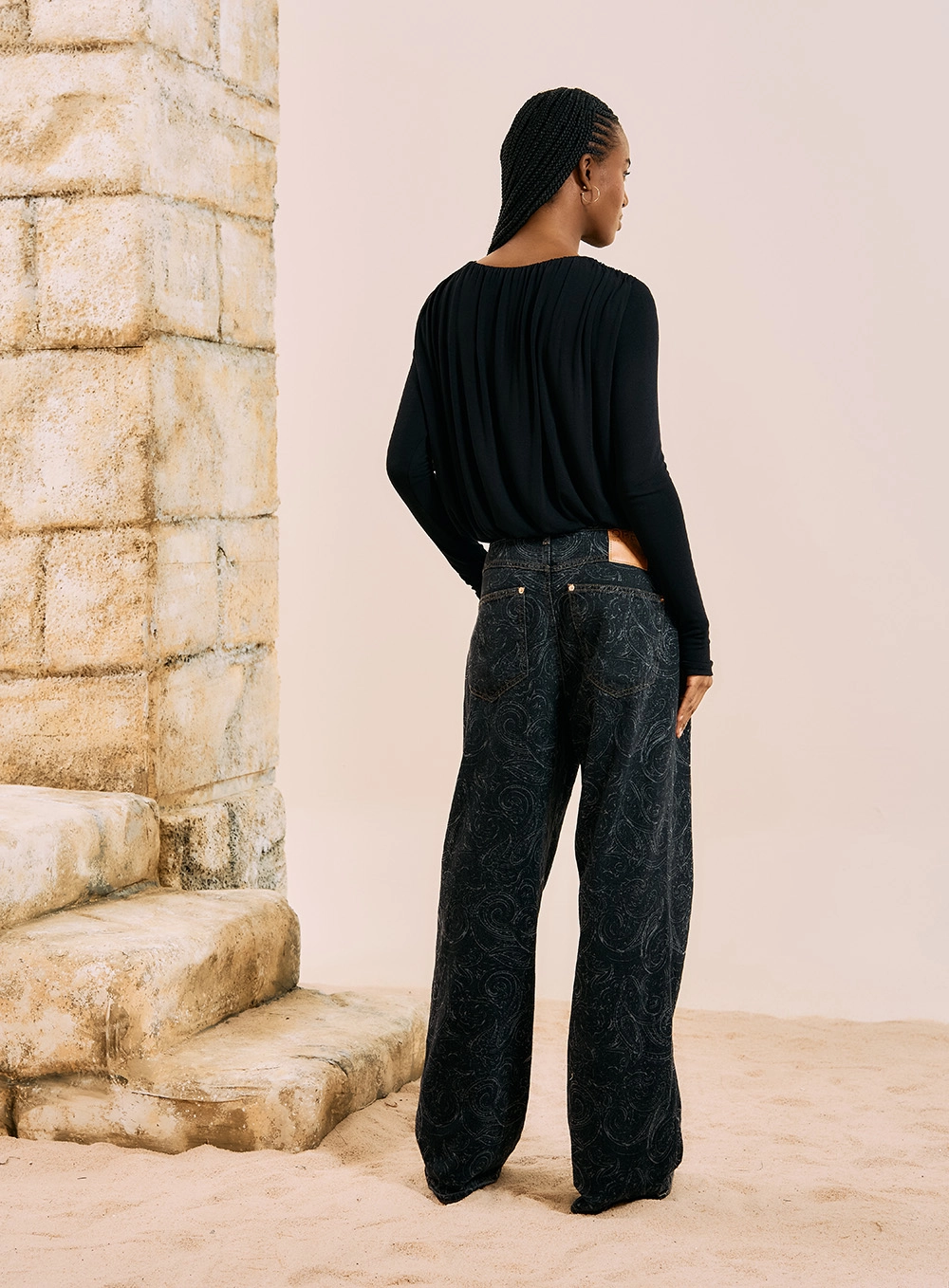 Calça Jeans Estampada Lilian Estampados 2