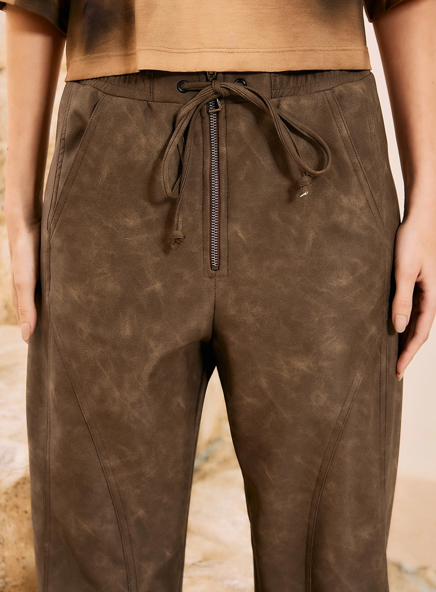 Calça Basic Comfort Com Elástico Na Barra E Cós Bordo 2