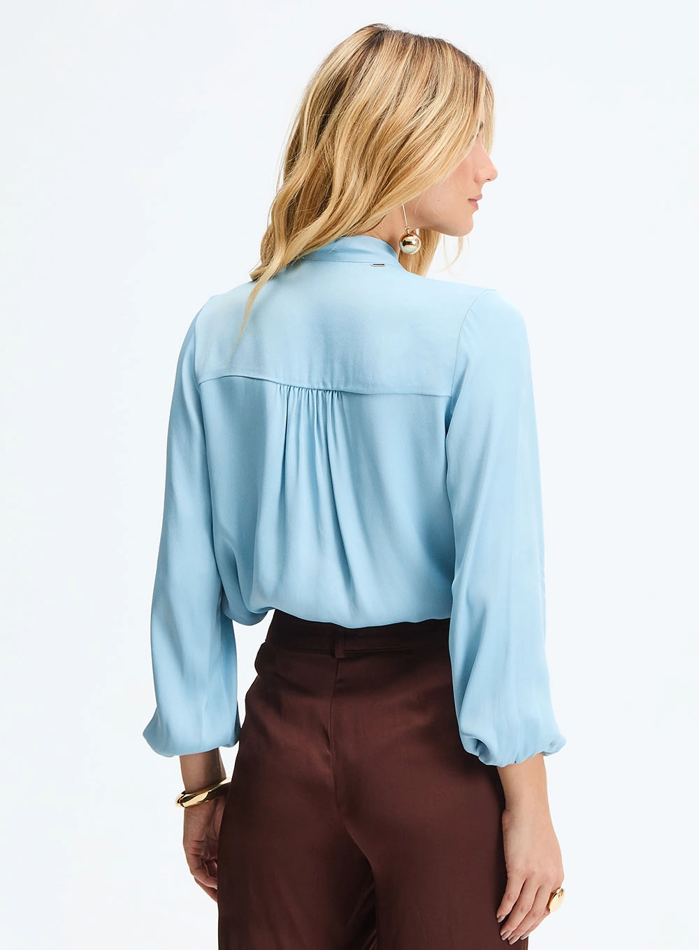 Blusa  Fashion Feminino Sommer Azul 4