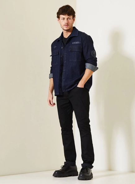 Calça Jeans Masculina Gilson Com Cintura Média