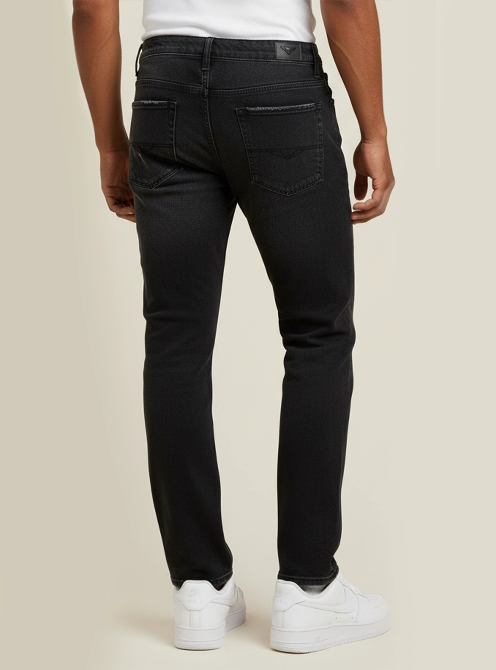 Calça Jeans Masculina Reta Indigo Preto 2