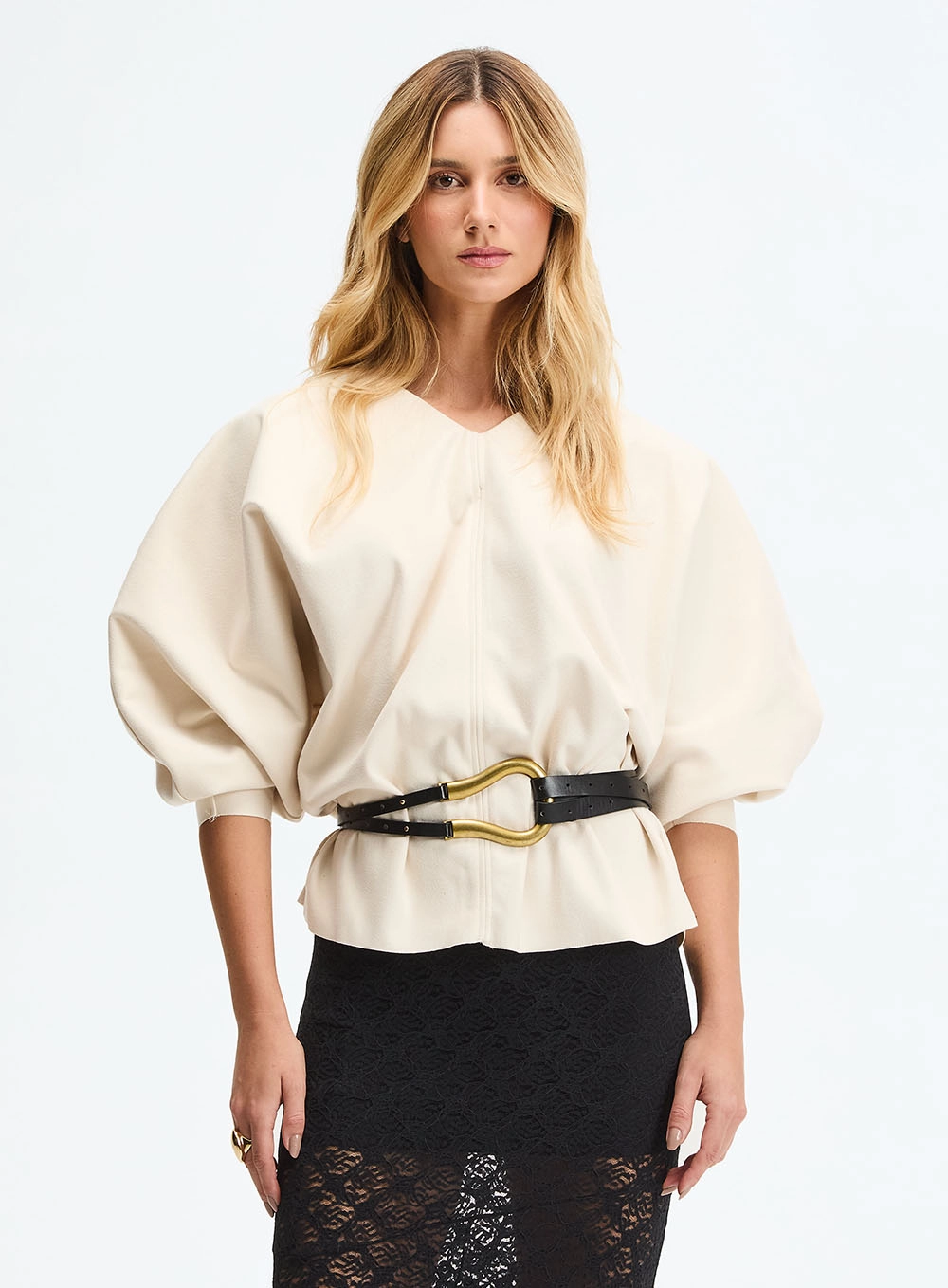 Blusão Feminino Over Off Shell 1