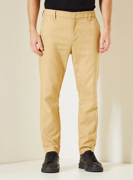 Calça Em Sarja Reta Harry