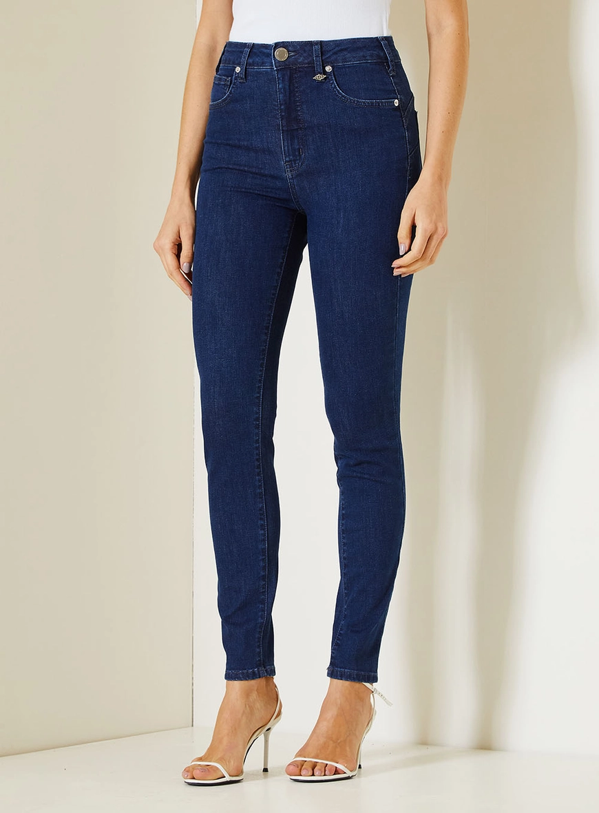 Calça Jeans Feminina Graciane Skinny Índigo 2