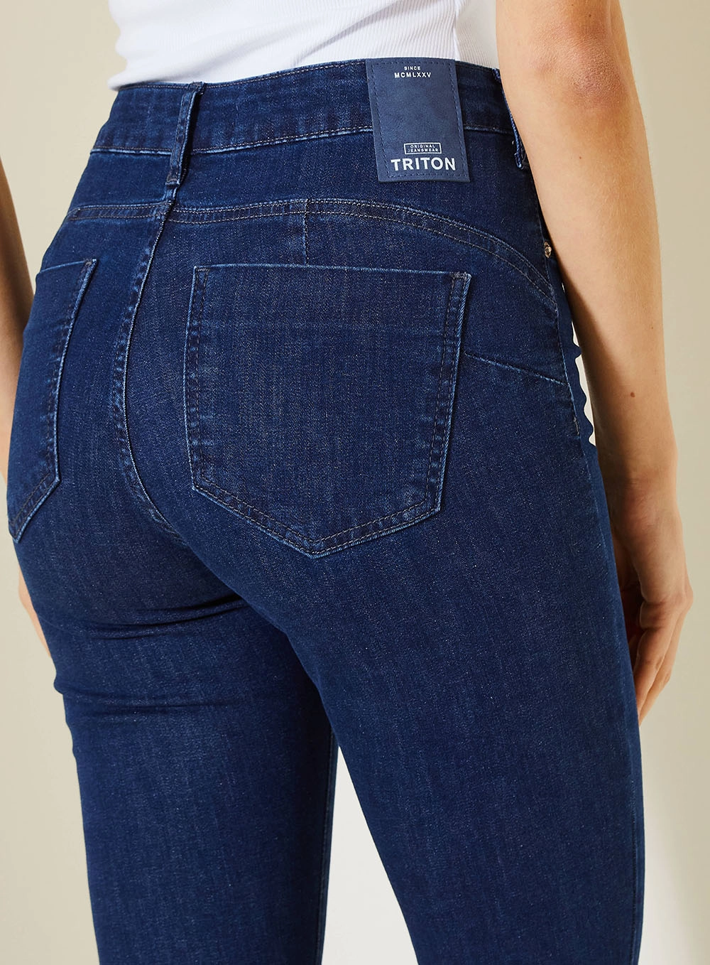 Calça Jeans Feminina Graciane Skinny Índigo 3